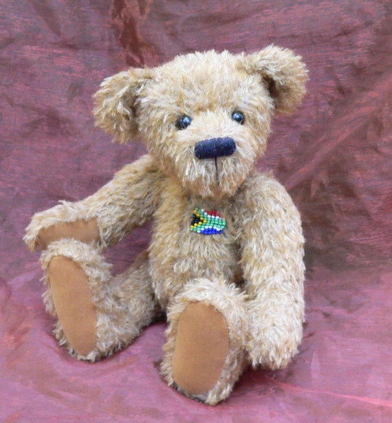 Artist Teddy Bear PDF Sewing Pattern Johnny