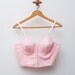 1950 Pink bullet bra longline bra bombshell dead stock Vintage