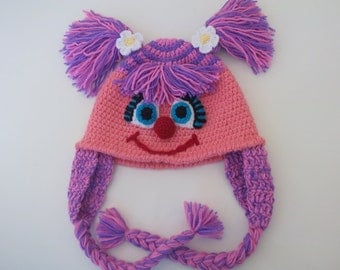 Abby Cadabby(Inspired) Hat -Crochet Baby Hat - for Baby or Toddler-Baby Girl Hat-abby cadabby costume-sesame street characters
