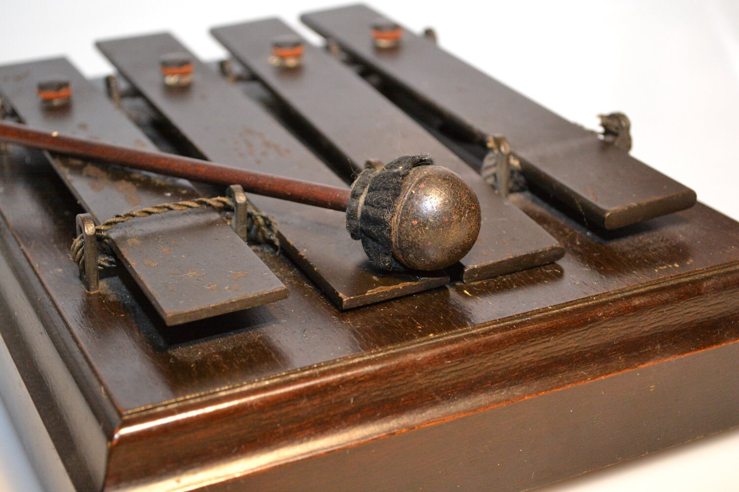Liberty Chimes 4 Bar Antique Dinner Chime Xylophone Circa 1920