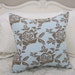 SALE...Pillow, Decorative Throw Pillow Cover, Designer Chocolate Rose and Spots Pillow Cover 16 x 16 in stock and ready to ship