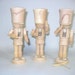 Reserved for Sidney---Cadet Nutcracker Set of Three Unfinished Wood for Painting 6 inches Tall