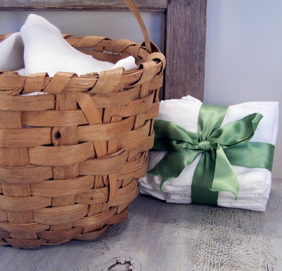 Vintage White Oak Hand Woven Basket - Spring Sale