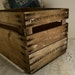 Old Wooden Orchard / Nursery Box Crate