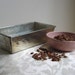 Vintage Bake King Loaf Pan Metal Textured Industrial