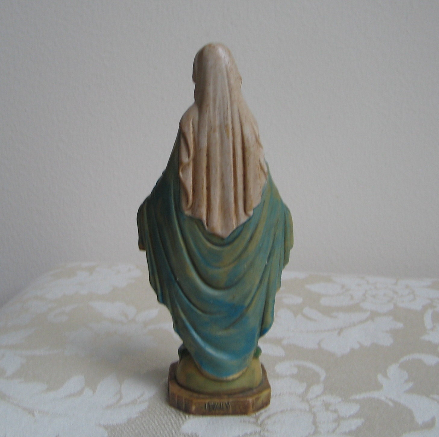 Vintage Blessed Mother Virgin Mary Statue Catholic Religious