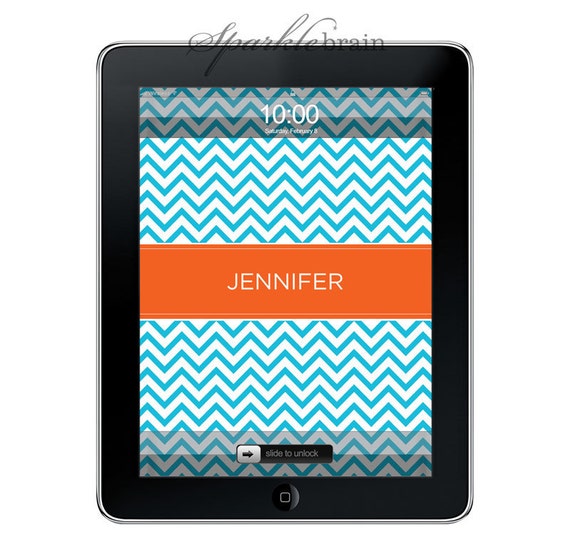 Items similar to Personalized iPad Wallpaper/Lock Screen on Etsy