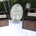 Set of Two Trunk/Chest Wedding Card and Wedding Wishes Holders