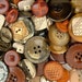 Bulk Buttons Haberdashery Classic Natural Neutral Brown Grey Gray Button Mix Assortment Lot