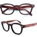 handmade vintage red rosewood wooden eyeglasses 1103