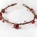 hair wreath // apples in my hair // woodland collection