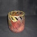Raku Candle Holder