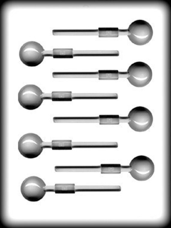 Round Ball HARD Candy Lollipop Sucker Mold