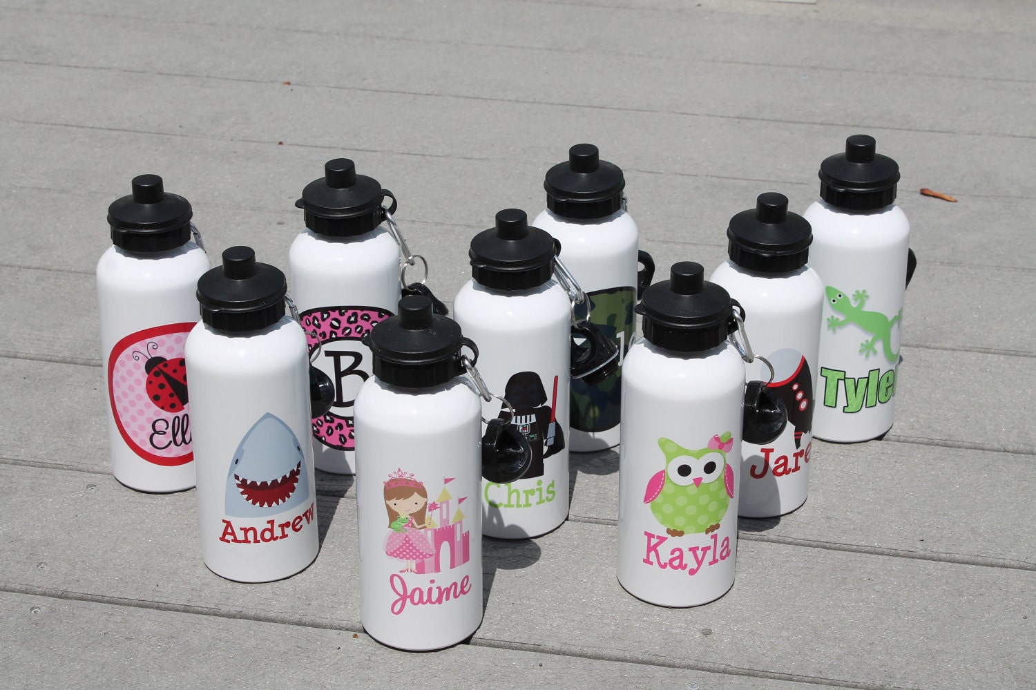 Horse Water Bottle Equestrian Horse Personalized Water Bottle