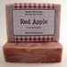 Red Apple Bar Soap
