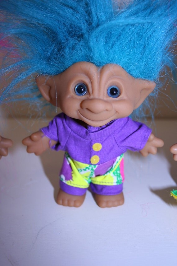 1980's Vintage Troll Dolls