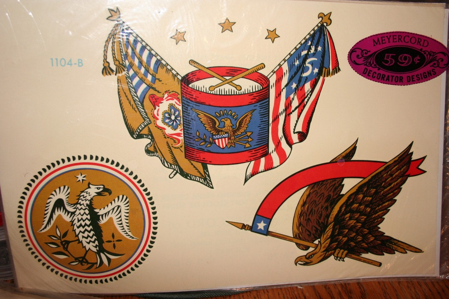 Vintage Meyercord American Decal