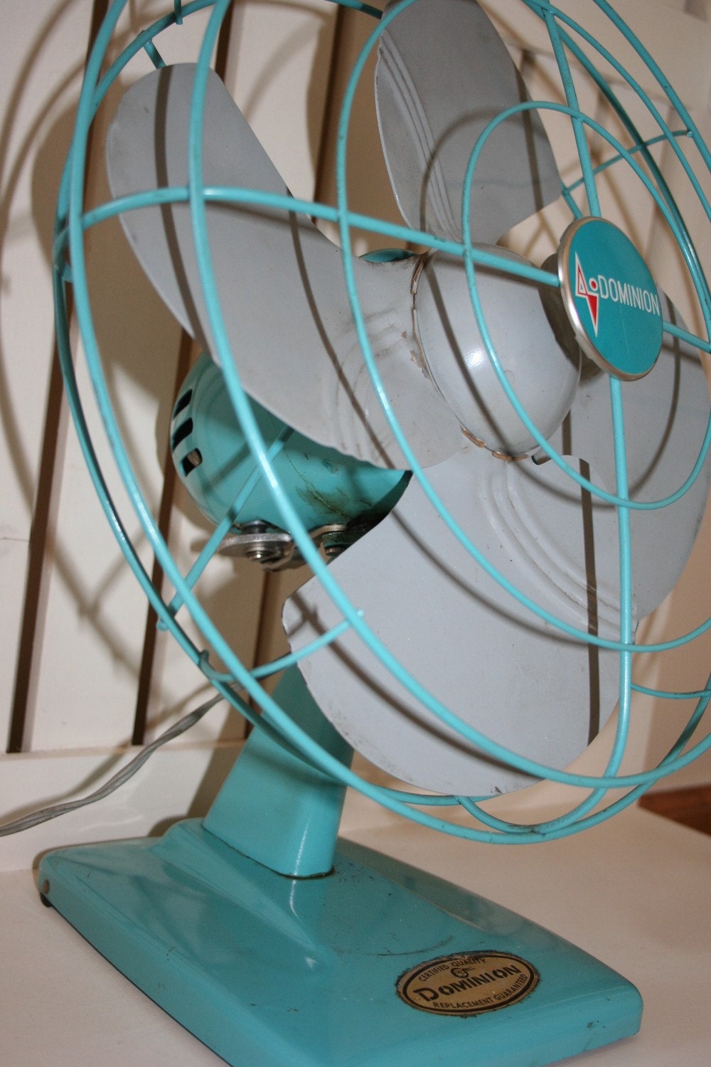Vintage Dominion Fan