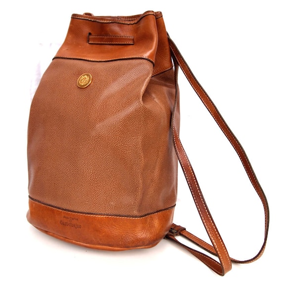 Backpack Full of Dreams French Vintage Tan by dandeliondaydreamer