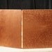 Reserved for Knish Custom Made Leather Photo Guest Book, glassine, 12x12, monogram Knish Family Heritage