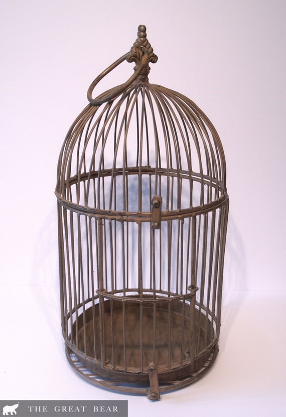 Large Antique Bird Cage