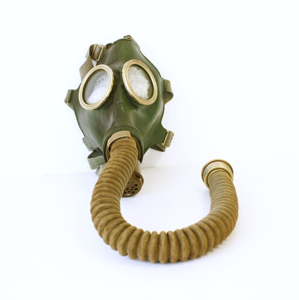 Civilian Gas Mask GP4 y from Russia Soviet Union 1967 with