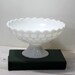 Vintage Milk Glass Pedestal Bowl