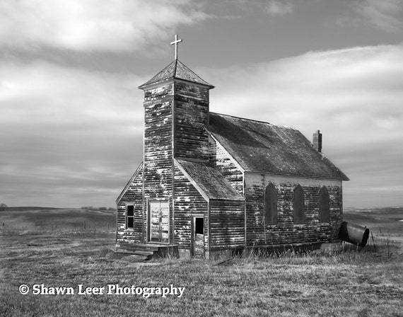 Abandoned Lutheran Church North Dakota