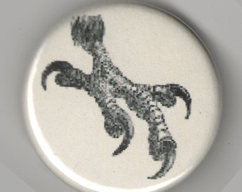 Powerful Eagle Talon Claw 1.25 inch Button