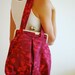 SUMMER SALE. kiss lock large bag. snap clasp purse. metal frame shoulder bag. ball snap. flowers summer