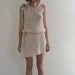 SALE - Single Strap Ivory Cream Tunic - 20% off - Ready to Ship SALE