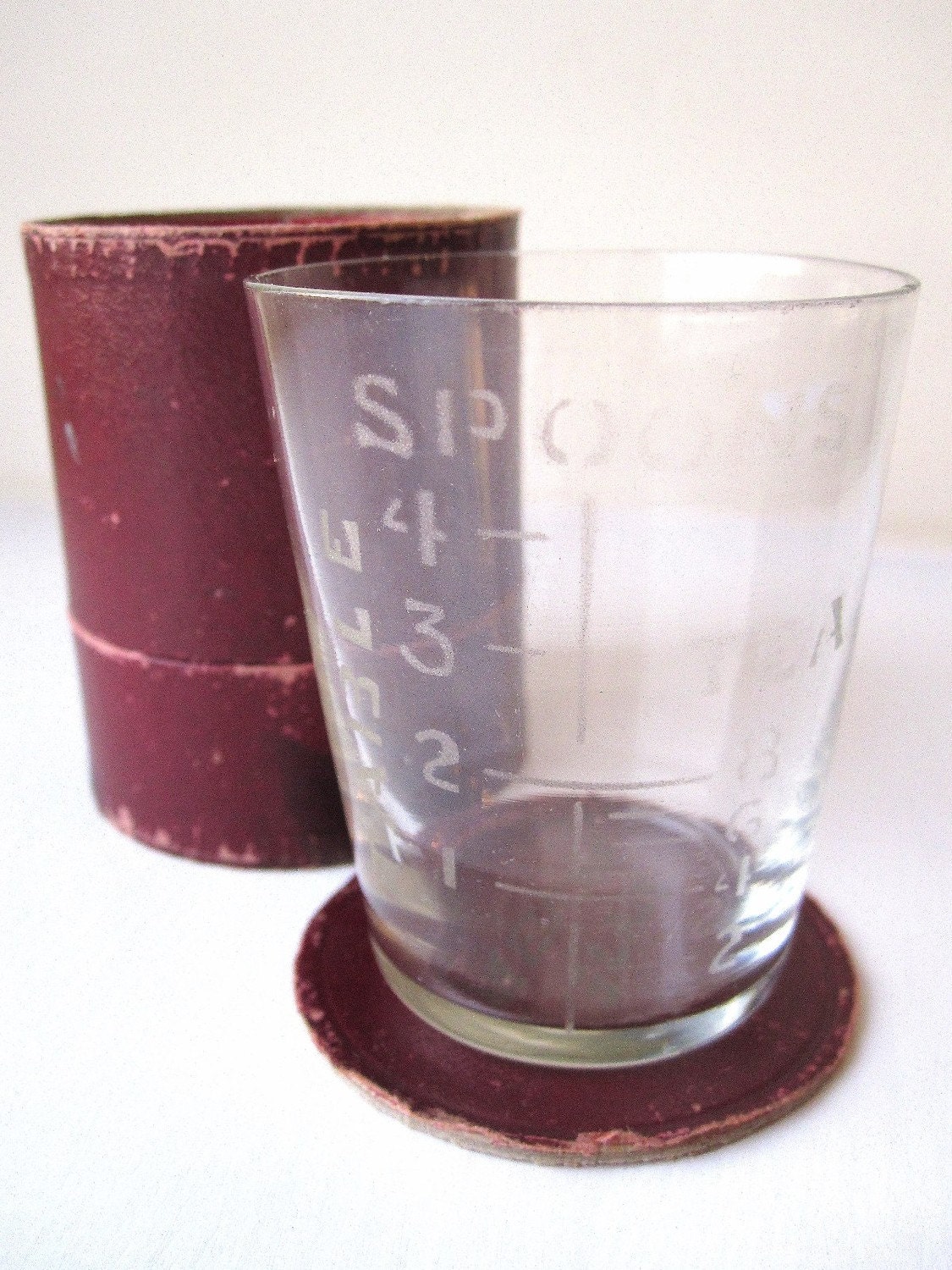 Medicine Glass Edwardian Measure