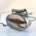 Montana Agate Pendant Necklace in Sterling Silver - Picture Landscape Tahoe Sunset