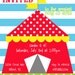 PRINTABLE PARTY INVITATION - Circus Collection