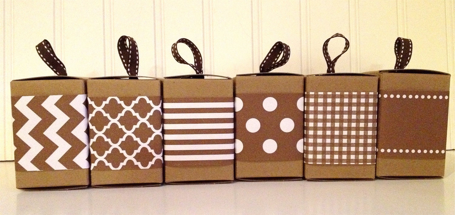 Chocolate Brown Paper Ribbon