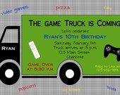 Popular items for game truck party on Etsy