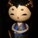 Wonderful Kokeshi Doll Wrapped in a Scroll REDUCED
