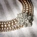 The CAROLYN - Vintage Theme Wedding Bridal Necklace