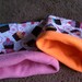 SALE.. TWO small animal cupcake pouches.