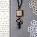 Vintage Skeleton Key Necklace: Memories of the Past, Ready to Ship, Free USA Shipping