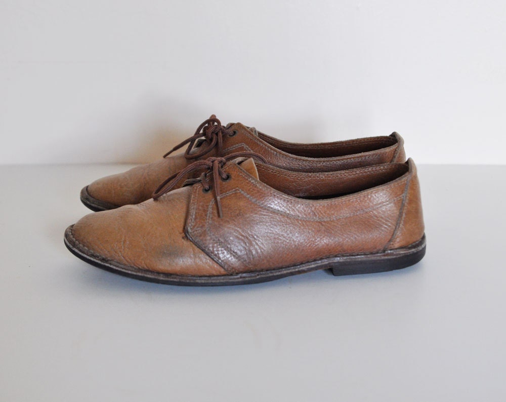 oxfords womens brown