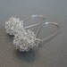 Sterling silver wire balls on sterling silver kindey ear wires. Dangle earrings. Everday earrings. Contemporary.