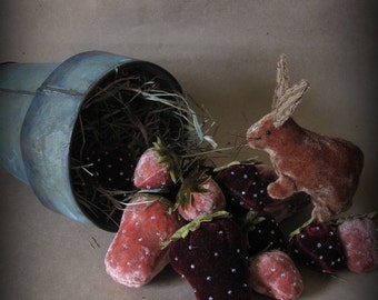 A Berry Delightful Bunny E-PATTERN by cheswickcompany