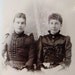 Vintage Photograph Antique Cabinet Card Two Wide Eyed Women Farmington NH ~ epsteam vestiesteam thebestvintage