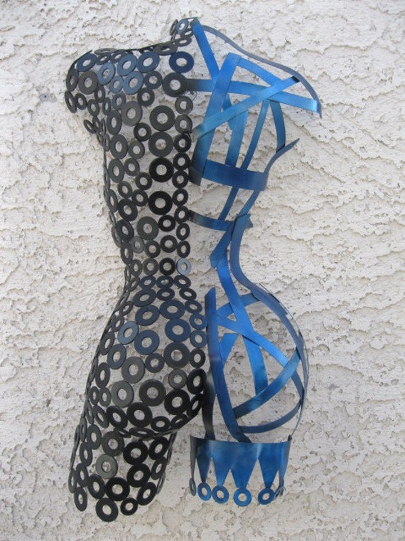 Abstract Free standing Sculpture by Holly Lentz