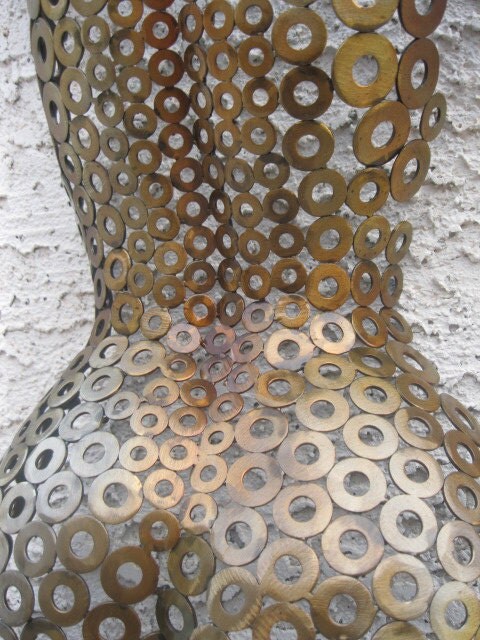 Metal Wall Art Sculpture Abstract Torso By Holly Lentz Sexy