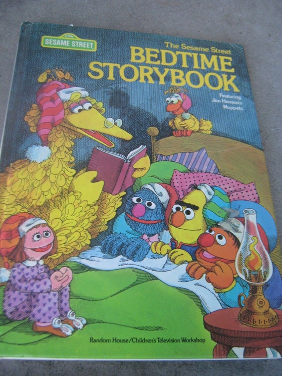 The Sesame Street Bedtime Storybook by SweetOldMix on Etsy