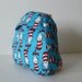 SALE toddler backpack -- dr seuss cat in the hat