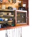 Wall Hanging Jewelry Holder made from repurposed wood... Handmade By TangleandFold