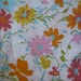 V148 Vintage Sheet Fat Quarter Bold Wildflowers FQ